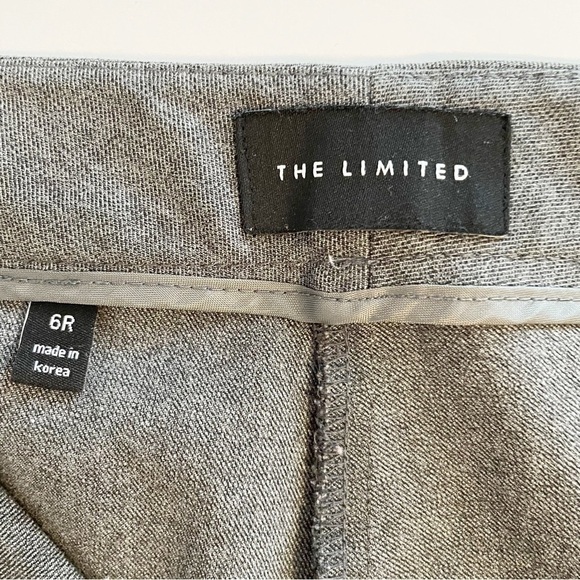 The Limited Gray Straight Leg Pants Size 6 - Picture 3 of 7